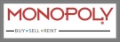 Monopoly Buy Sell Rent, Llanbedr logo