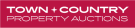 Town and Country Property Auctions, Covering Yorkshire logo