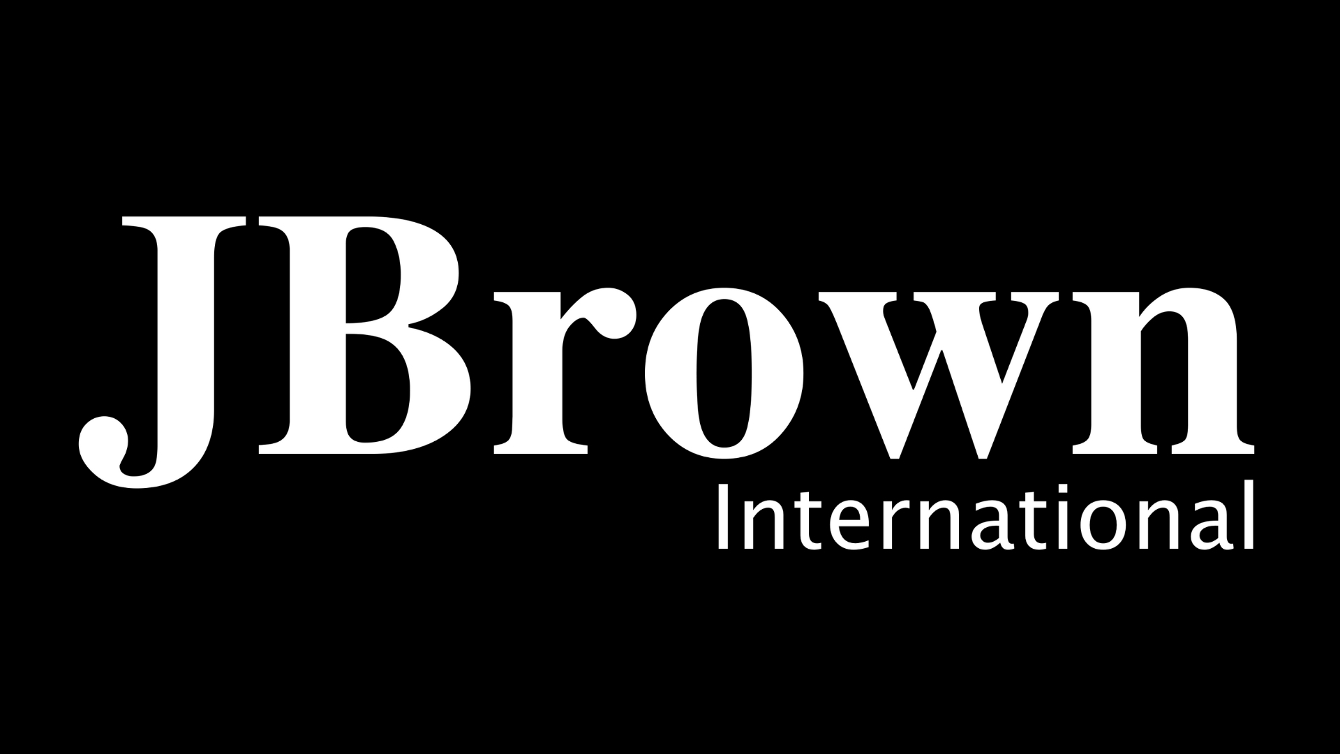 JBrown - International logo